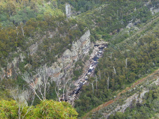 Ausblick in den Leven Canyon von der Aussichtsplattform