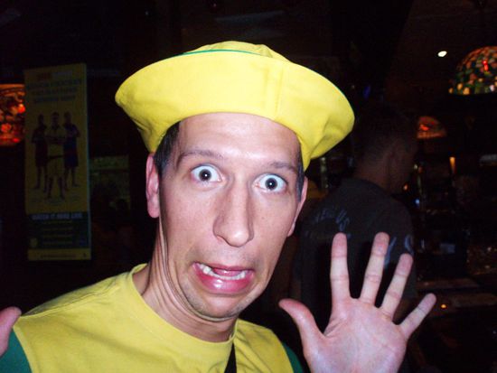 Schon sehr froehlich der Nap... 