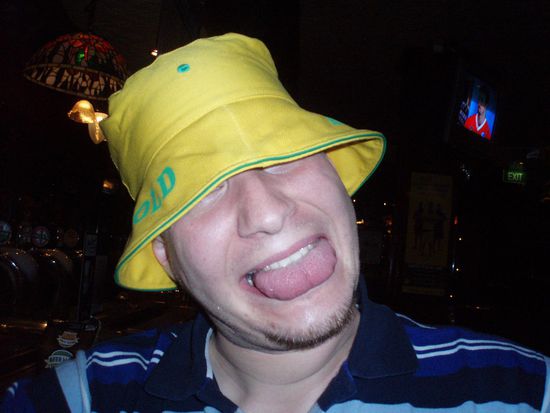 Schon leicht angeschlagen der Shaneman... 