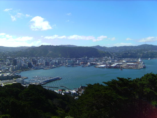 Super Wetter und fast kein Wind am Mount Victoria Lookout
