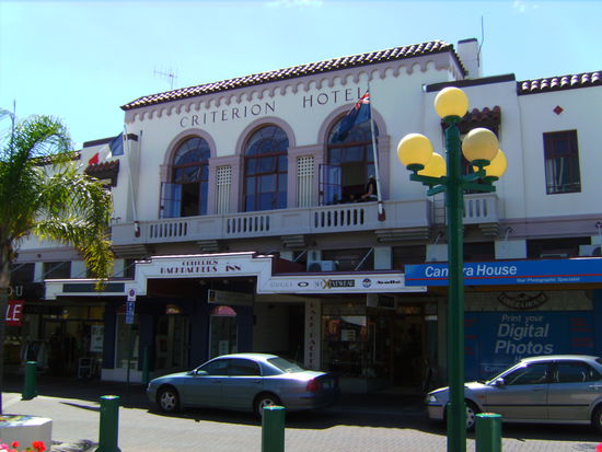 Art Deco Gebaeude in Napier