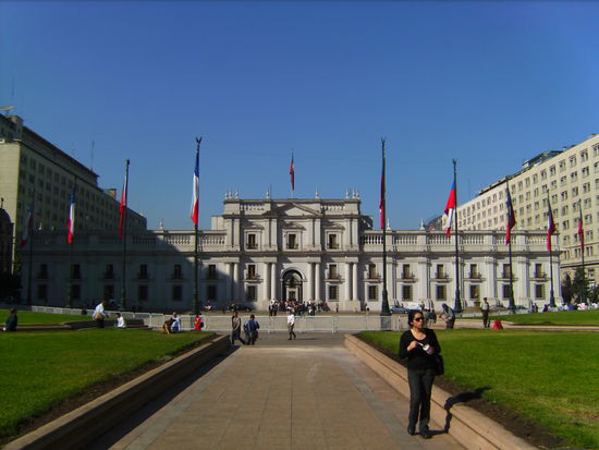 Die "Moneda"...Chiles Regierungssitz