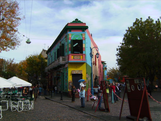 Am Caminito in La Boca...