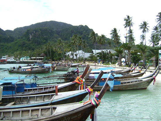 Das Verkehrsmittel auf Ko Phi Phi