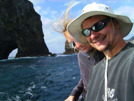 Beim Hole in the Rock...windig wars!!!