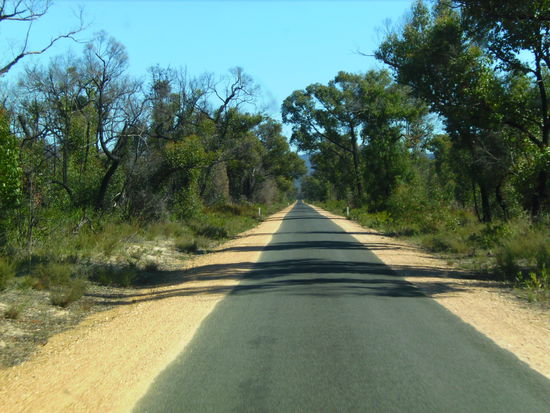 On the Road im Grampians National Park...