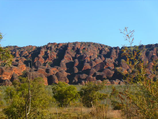 Die Bungle Bungles von der Ferne...