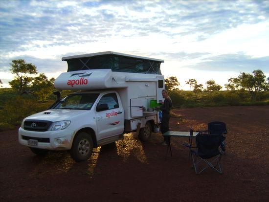 Preparing Dinner irgendwo im Nirgendwo 