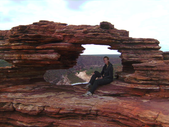 Sabina im Natural Window 