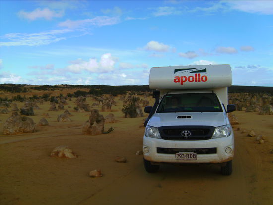 Driving through the Pinnacles