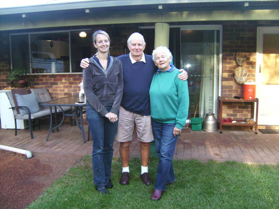 Sabina with Joan and Mark. Once more thanks for your warm hospitality - we really enjoyed it and the bed was awesome! We hope you really liked the dinner we prepared for you!