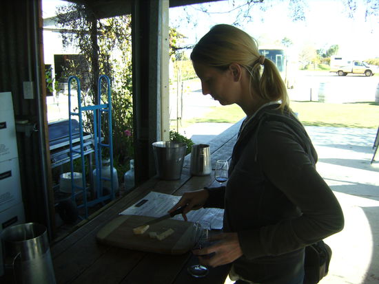 Cheese Tasting @ a Winery