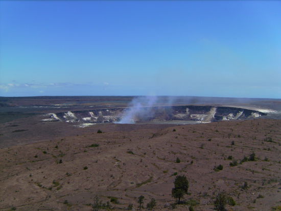 Aktiver Krater des Kilauea