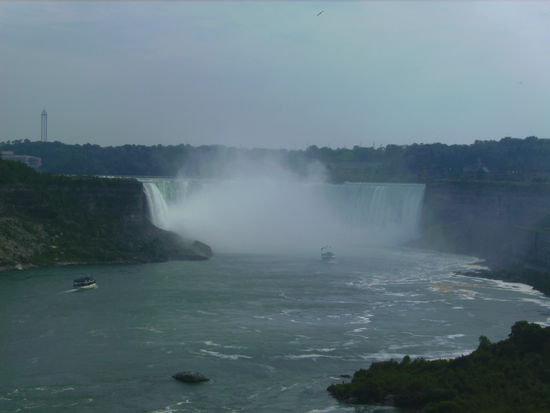 Niagara Falls (Horseshoe Falls) aus der Distanz