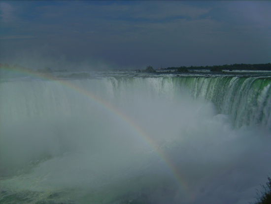 Horseshoe Falls aus der Nähe...