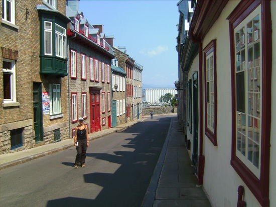 Zum Glück kein Verkehr in den kleinen Gassen der Altstadt 