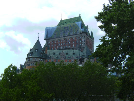 Le Chateau Frontenac - angeblich das meistfotografierte Hotel der Welt...wir können das allerdings weder überprüfen noch garantieren 