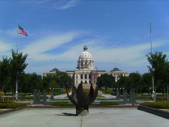 Minnesota State Capitol in St Paul