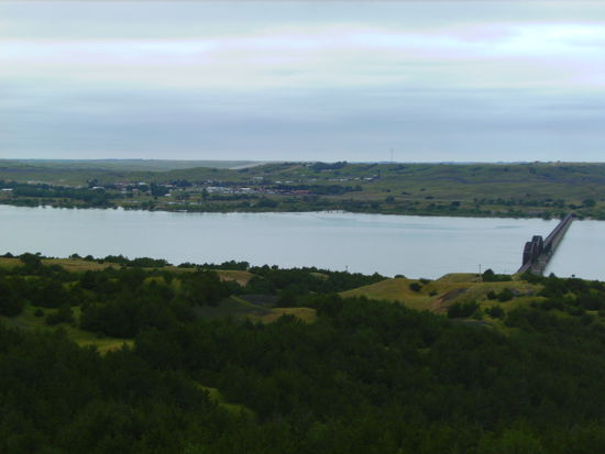Blick auf den Missouri River