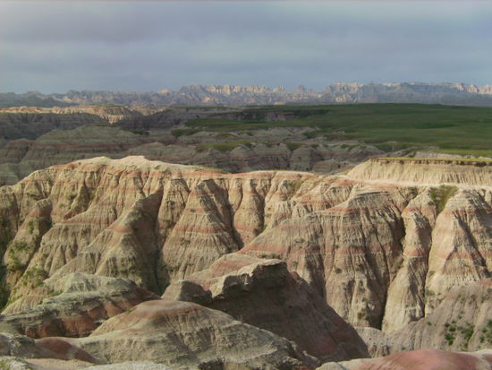 Im Badlands National Park...