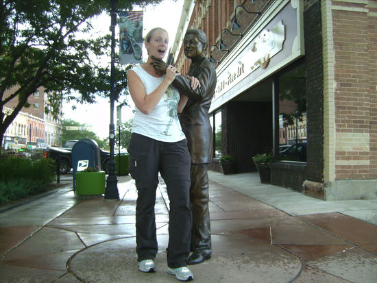 Rapid City - ein gefährliches Pflaster, vor allem wenn man Bill Clinton in die Quere kommt... 