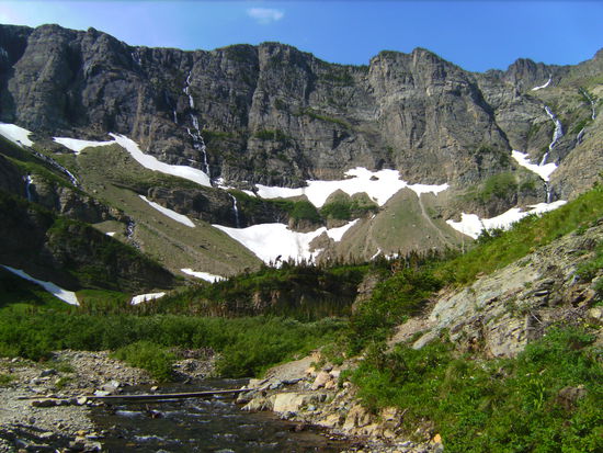 Viele Bäche mussten wir überqueren...