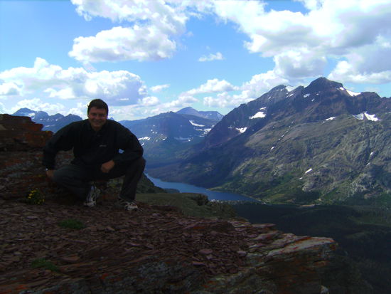 ...um dann in die eine Richtung den Blick auf die Rocky Mountains genießen zu können...