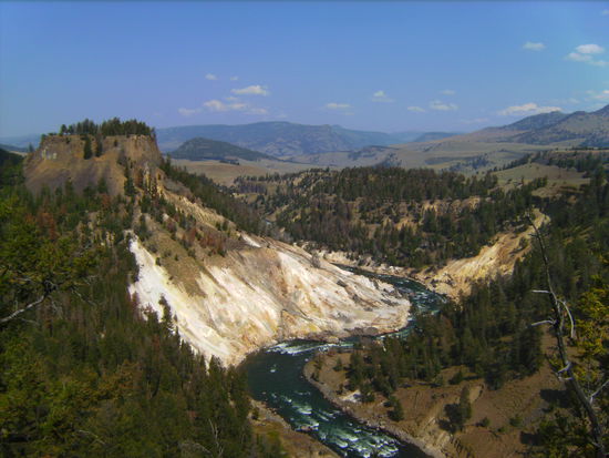 Yellowstone River nahe Tower Falls