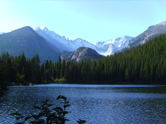 Traumhaftes Bergpanorama am Bear Lake