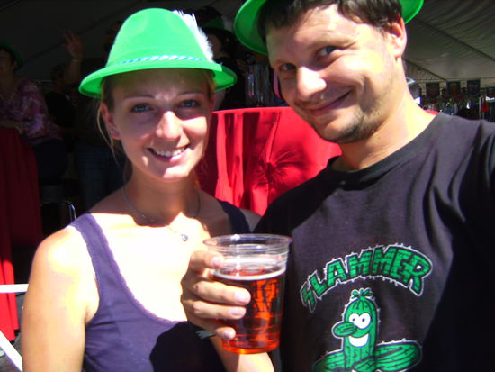 Wir haben es uns jedenfalls sehr gerne von ihnen zapfen lassen... 