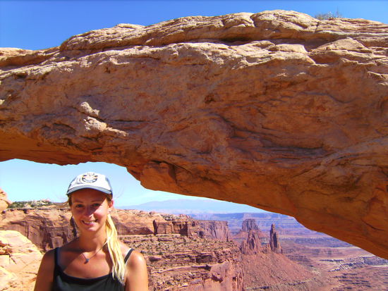 Sabina @ Mesa Arch...