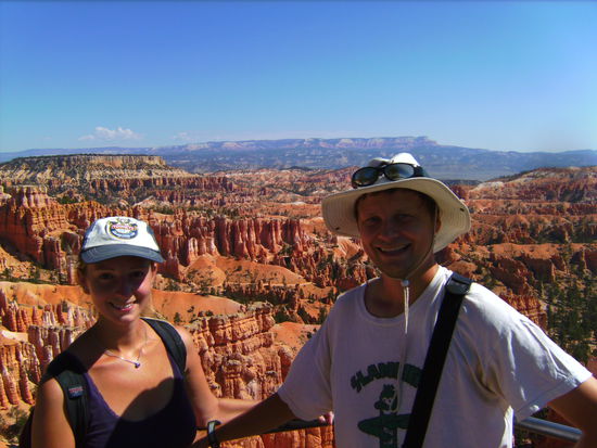 ...und das Panorama ist wunderschön! 