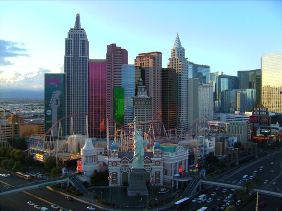 Aussicht von unserer Suite: New York lag uns zu Füßen...