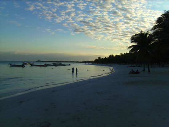 ... und kurz vor Sonnenuntergang 