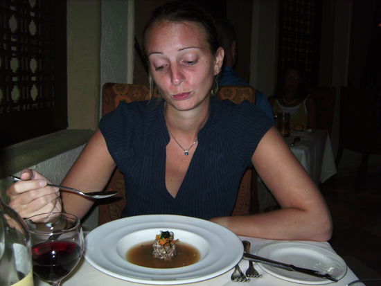 ... und selbst interessante Essenskreationen konnten uns nichts anhaben...