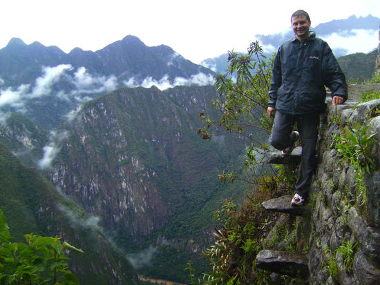 Ausrutschen wäre nicht von Vorteil gewesen...