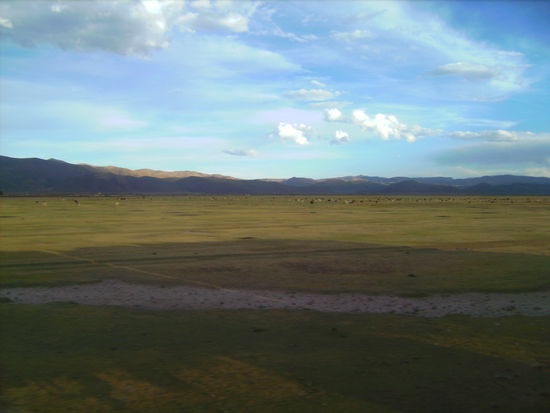 Nicht immer ist die Landschaft karg...