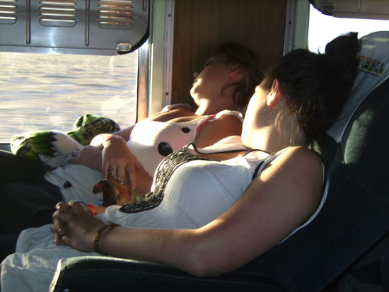 ... und überall hier gibt es viele Berge...    Mit diesem Foto will ich natürlich nur demonstrieren, dass nicht alle die Landschaft so genossen haben wie wir... 