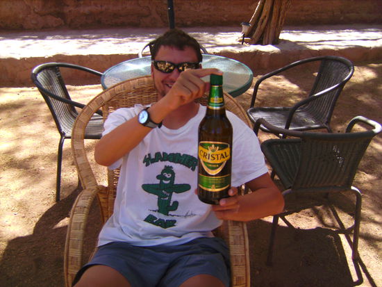 Endlich!  Bier in Literflaschen wie es sich gehört... 