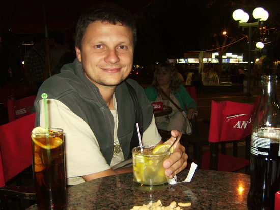 Cocktails in Mendoza...