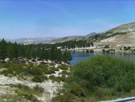 Bei der Anfahrt auf Bariloche...