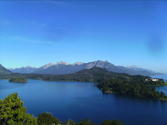 Aussicht bei unserem Ausflug in die Umgebung von Bariloche