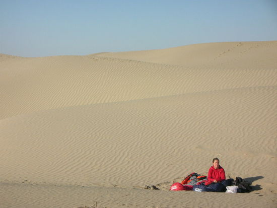 sand....