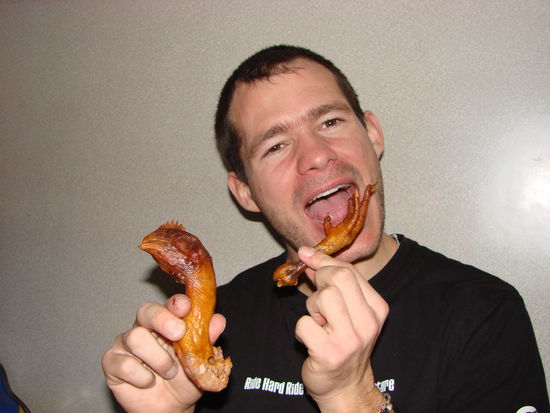 mmmhhhh...... so sieht ein chinesischer snack fuer zwischendurch aus