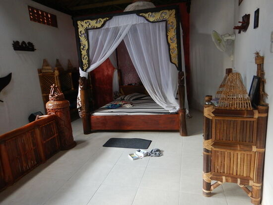 Unser Zimmer im Jungle Inn