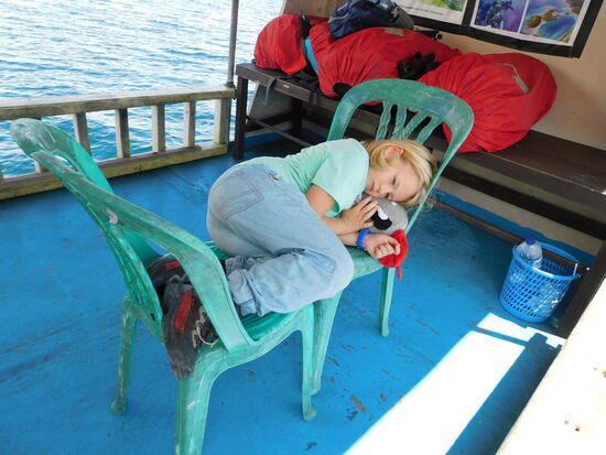 Die Reise ins Paradies ist lange und anstrengend