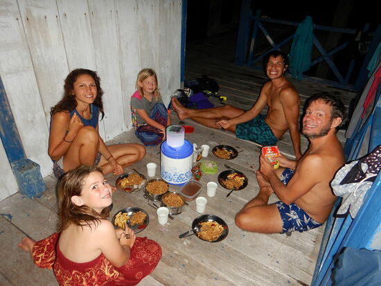 Yassir hat uns ein gutes Nachtessen mitgegeben