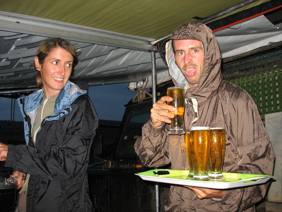 Sonja und Jan, während fünf Wochen unsere tollen Reisegefährten!