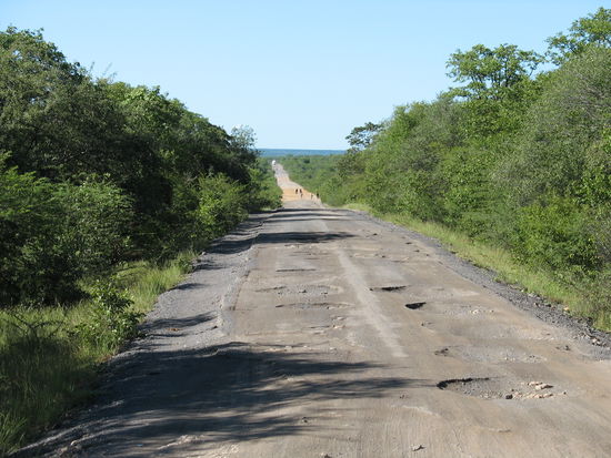 Da schüttelts und rüttelts stundenlang...