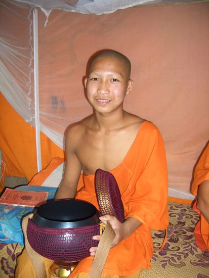 Unser Moenchsfreund (mit Almosenschale)